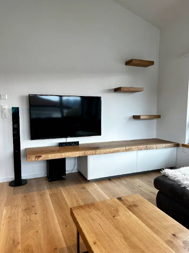 Salon — réalisation de Dan Bangerter menuiserie et rénovations, Tavannes
